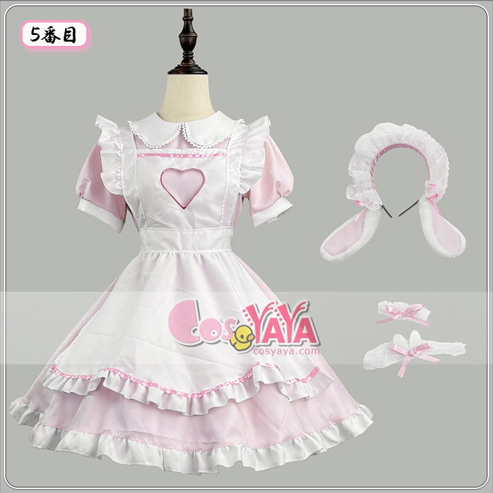 プラスサイズ メイド服