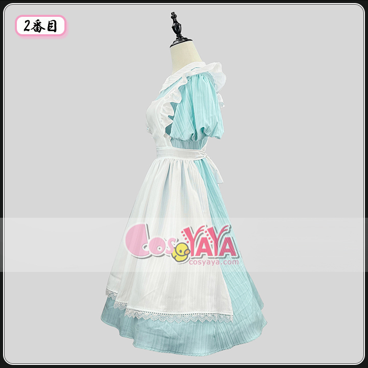 日系 メイドドレス