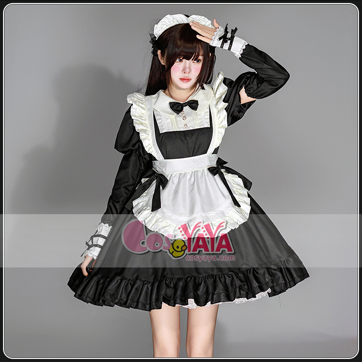 黒 ロリータ ワンピース