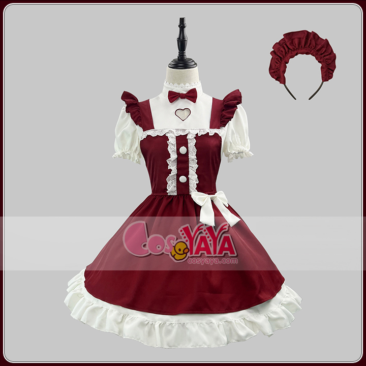 クリスマス メイドドレス