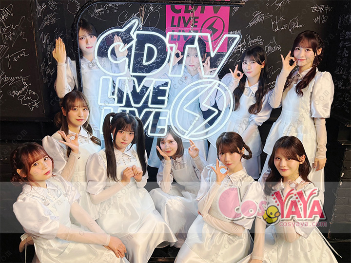 ＝LOVE 20th Single 劇薬中毒 研究員スタイル コスプレ衣装