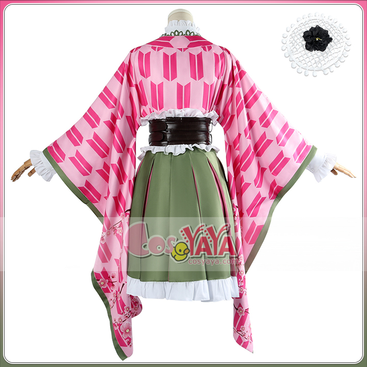 甘露寺蜜璃 伍周年 コスチューム フルセット