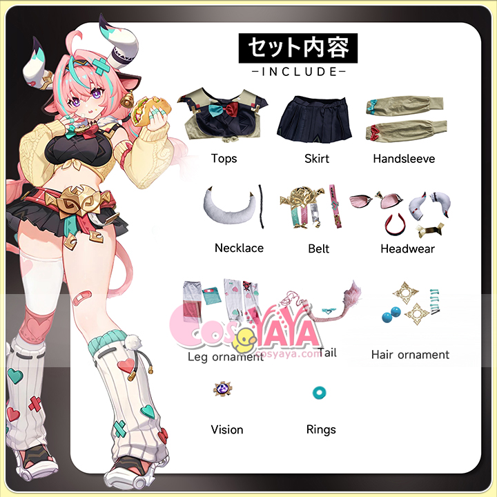 原神 ナタ 新キャラ ヴァレサ コスプレ