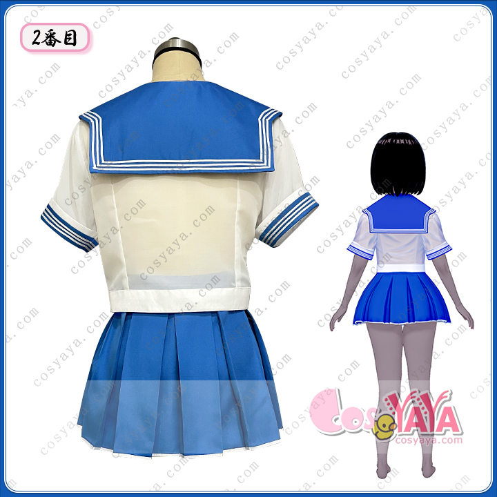 半袖セーラー服 上下セット 女性用