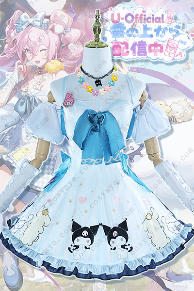 アークナイツxサンリオ U-Official コラボ衣装「雲の上から配信中！」