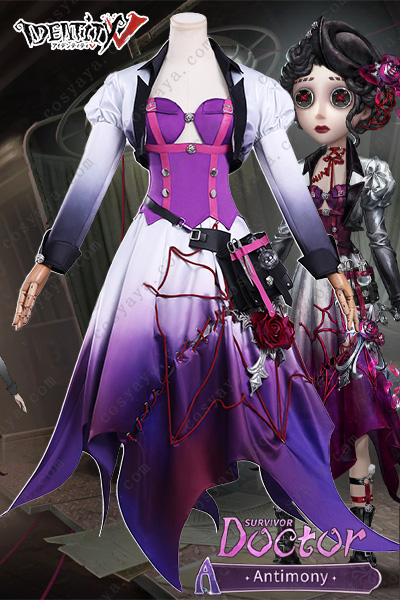 第五人格 風 医師 エミリー・ダイアー 銀アンチモン コスプレ衣装