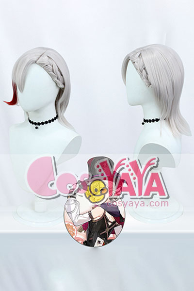 原神 げんしん リネ-Lyney マジシャンフ フォンテーヌ 双子 コスプレ ウィッグ