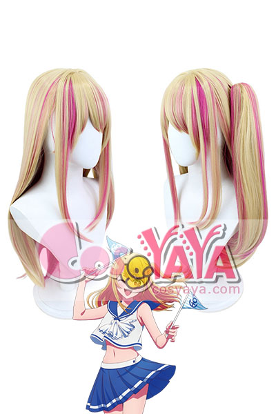 『推しの子』 Oshi no Ko 星野瑠美衣-ほしの るびい-ルビー コスプレウィッグ