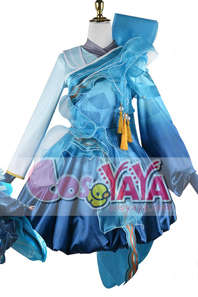 王者栄耀 Honor of Kings 山海経「瑶 (ヤオ)」 碧波行(ビハンコウ) ロリータ風 コスプレ衣装