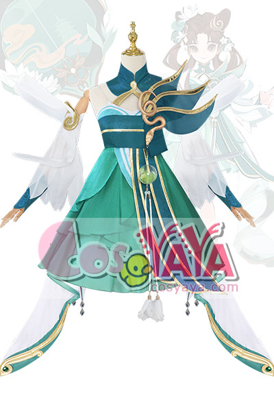 王者栄耀 Honor of Kings 小喬 (しょうきょう ) - 青蛇 ブルースネーク中華風 コスプレ衣装