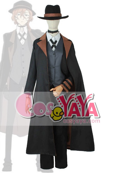 文豪ストレイドッグス 中原中也-なかはらちゅうや コスプレ衣装 制服