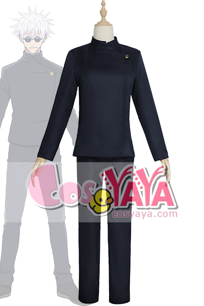 呪術廻戦 ブルーブラック 高専時代 制服 五条悟 ごじょう さとる コスプレ衣装
