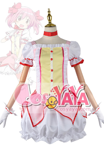 魔法少女まどか☆マギカ 鹿目まどか 魔法少女 コスプレ衣装