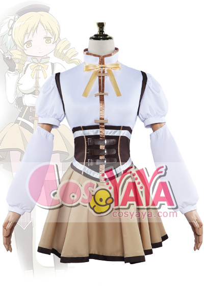 魔法少女まどか☆マギカ 巴 マミ ともえ まみ 戦闘服 コスプレ 衣装
