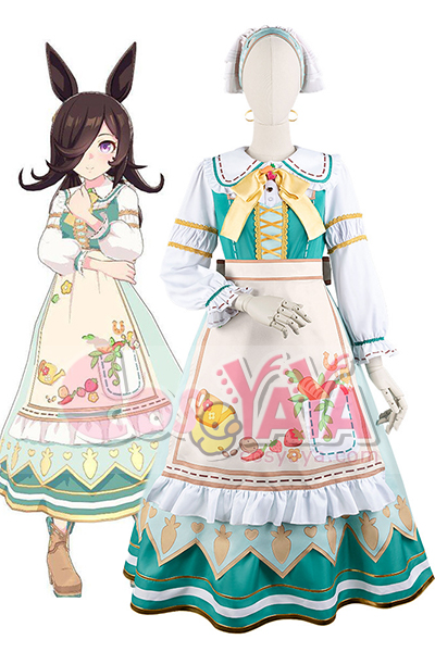 ウマ娘プリティーダービー ライスシャワー コスプレ衣装