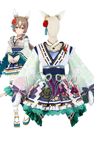 ウマ娘プリティーダービー サトノダイヤモンド 花形・弥栄之翠 コスプレ衣装