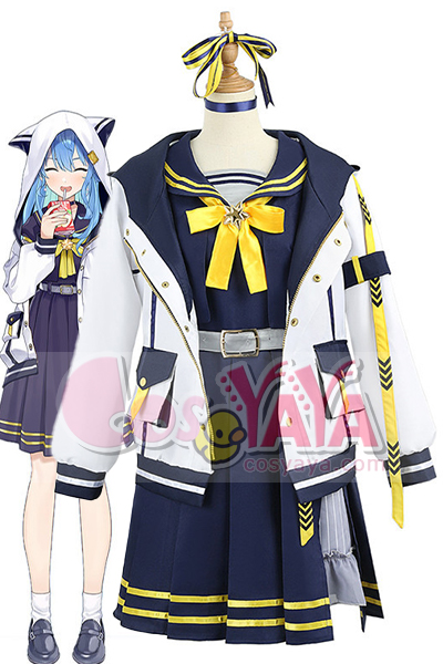 Vtuber 星街コメット フード付きジャケット コスプレ衣装