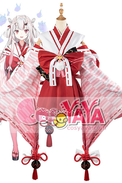 Vtuber 百鬼あやめ 巫女服 コスプレ衣装