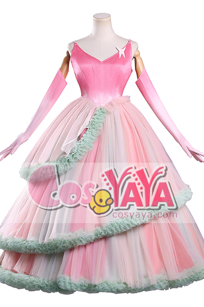 ウィキッド2 グリンダ パステルティアドレス コスプレ衣装