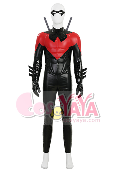 ナイトウィング Nightwing レッドスーツ コスプレ衣装 