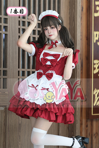 ロリータ風セクシーメイド服