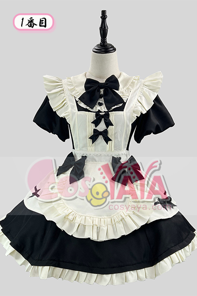 新春 クリスマス メイドドレス ロリータ コスプレ衣装