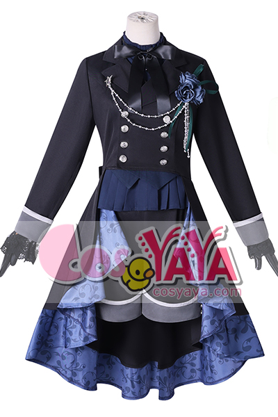 黒執事 緑の魔女編 シエル ファントムハイヴ 黒バラ 黒いバラ コスプレ衣装